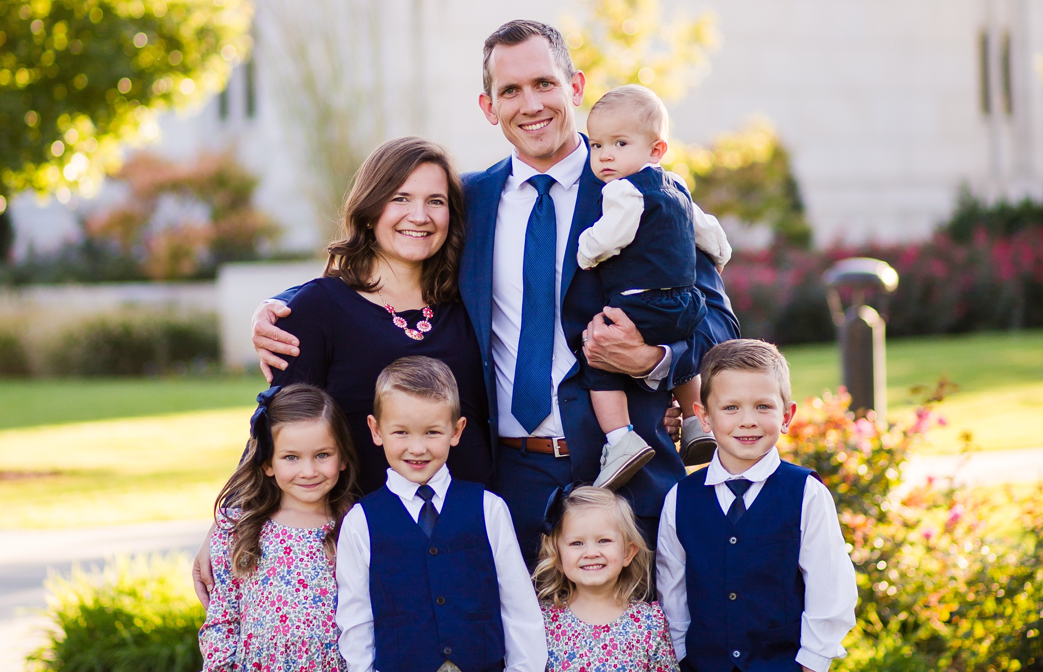 Joseph Parker and family